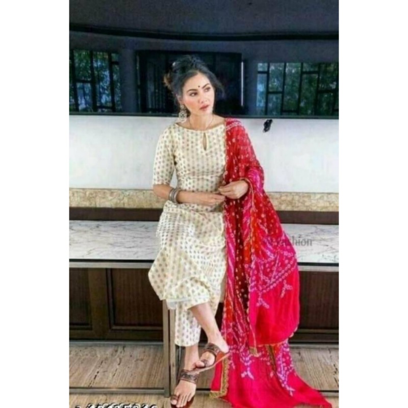 Quarter Sleeve Kurti for women (1)